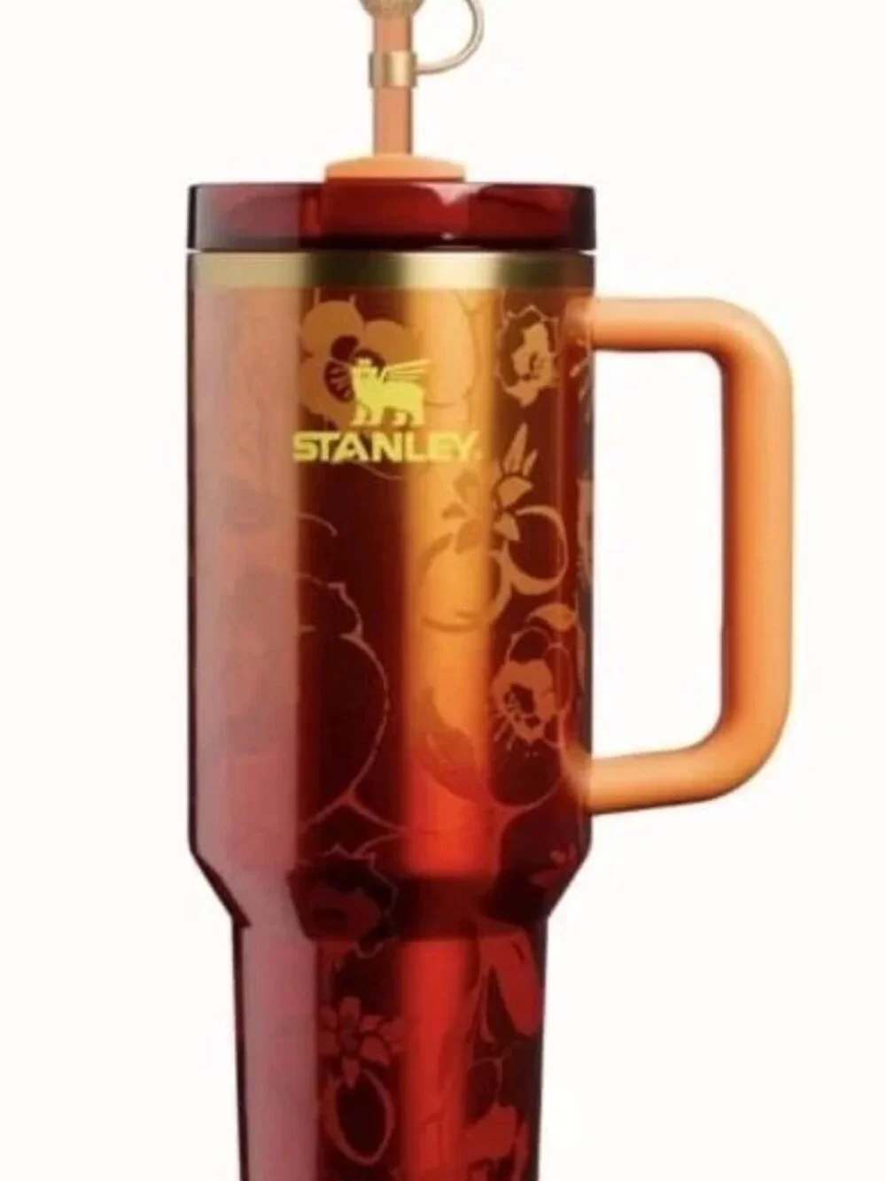 Stanley x Karol G Quencher H2.0 FlowState Tumbler 40 oz KAROL G FLOR w/ Straw